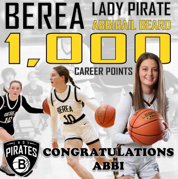 Congratulations to ⁦⁦<a href="/AbbigailBeard/">Abbigail</a>⁩ on scoring her 1000th career point tonight. Great accomplishment and a direct result of the hard work and hours you put in !  #1000pointclub