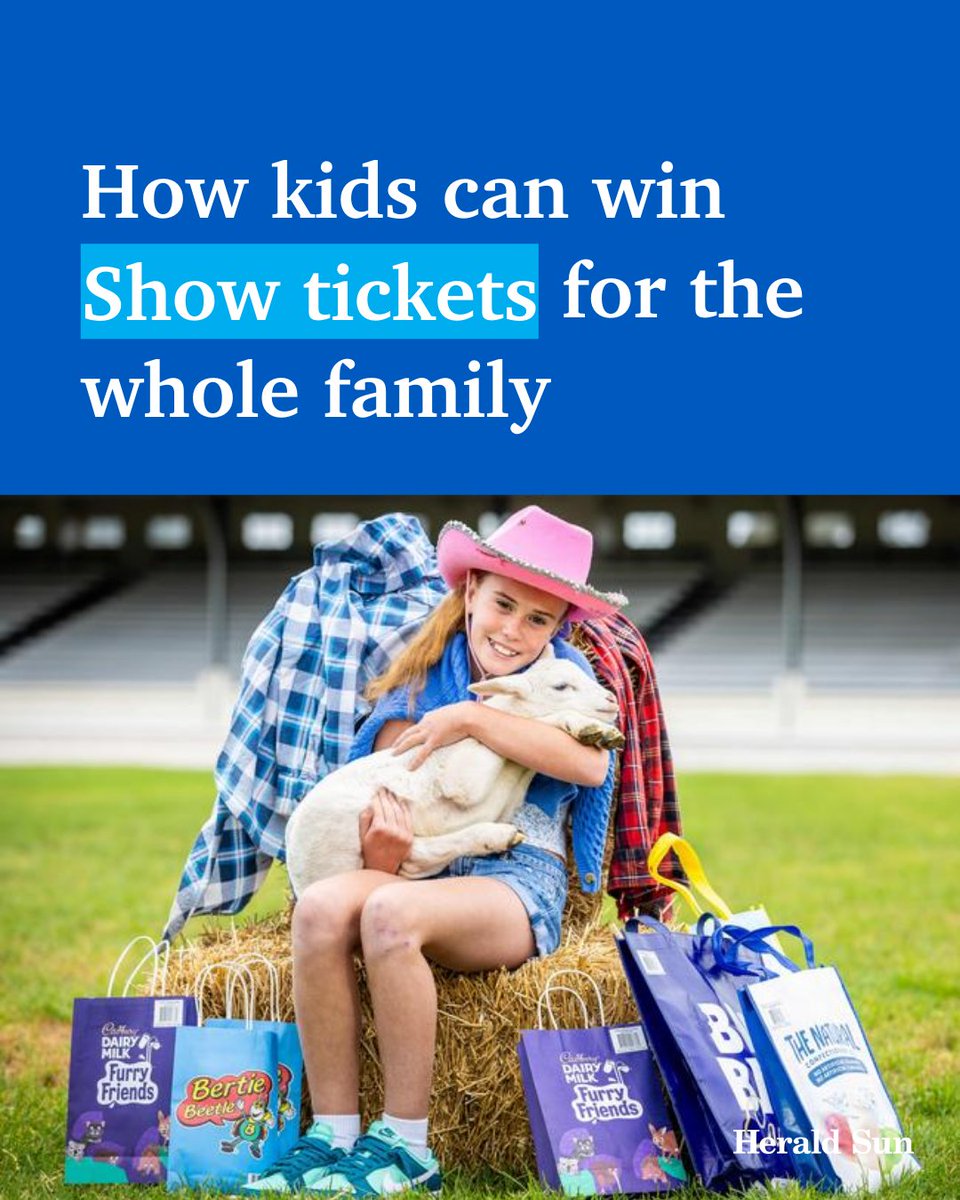 For the first time in its 176-year history, the Melbourne Royal Show has launched a competition with incredible prizes for one lucky child > bit.ly/3utkF7O