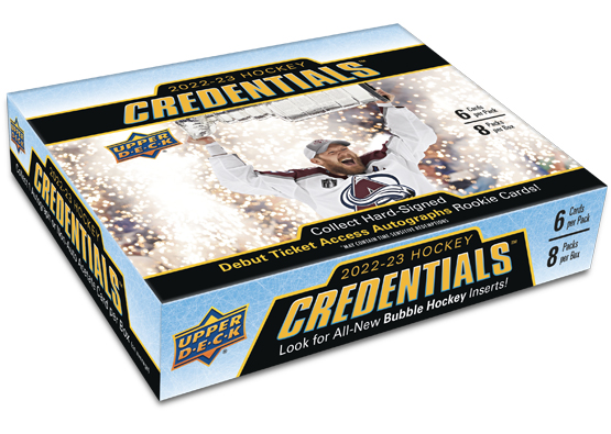LSOH_Breaks's tweet photo. Now Available In Store. New 22/23 @UpperDeckHockey Credentials Hockey. Don't Wait, Get Yours Today. Collect Hard-Signed Debut Ticket Access Autograph Rookie Cards! #LSOH_Breaks 

@UpperDeckSports @UniversalDst https://t.co/xojLokiXQM