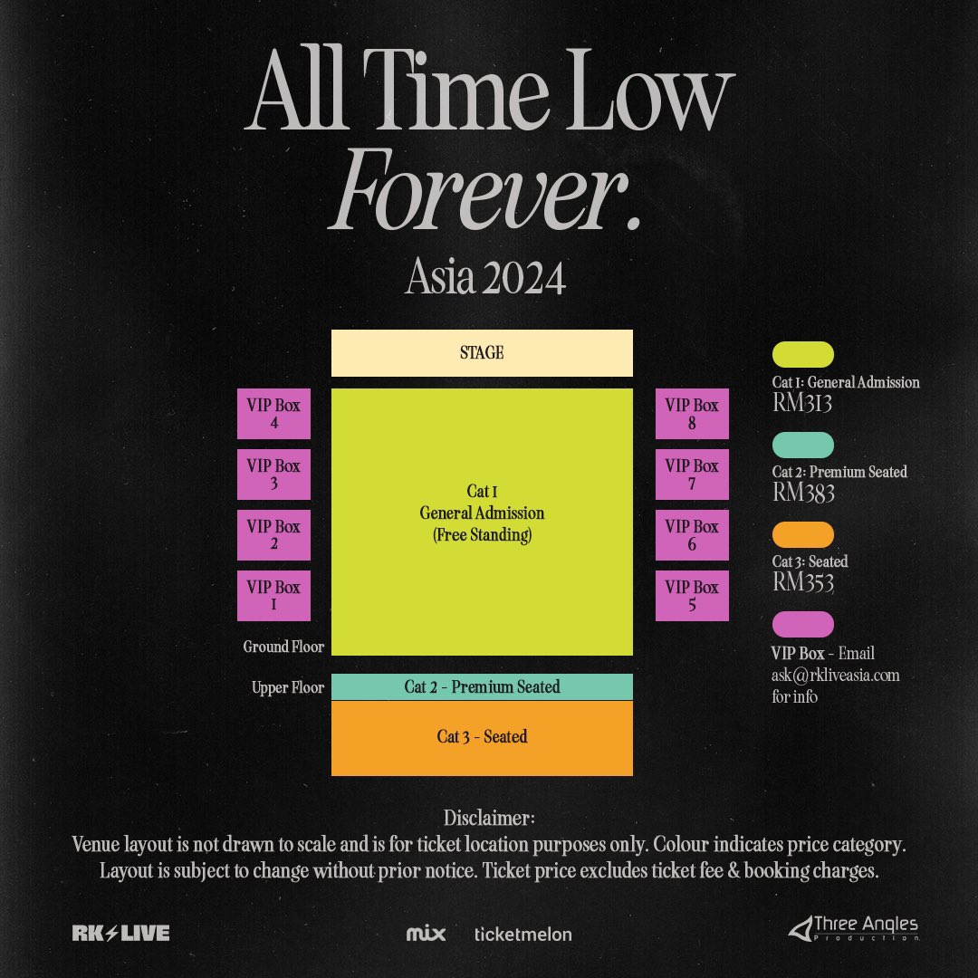 rahulOBS's tweet photo. @AllTimeLow / Kuala Lumpur / April 28th 2024 / @zeppkualalumpur. 

Tickets go on sale Feb 8th (Thursday) @  10am via @Ticketmelon https://t.co/3NMkBSXWGQ