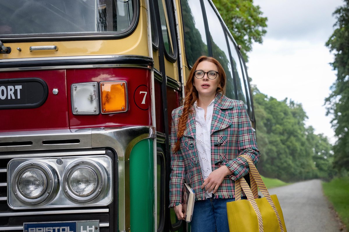 A new look at Lindsay Lohan as an unlucky-in-love writer in her upcoming film Irish Wish. Coming March 15!
