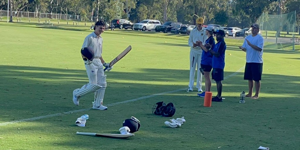 Congratulations to Year 12 Wesley First XI batsman, Ben, on his first century in graded cricket, scoring 112 runs in tough conditions last weekend. ‘It has always been my dream to make a century. To do it for Wesley makes it extra special,’ he said.