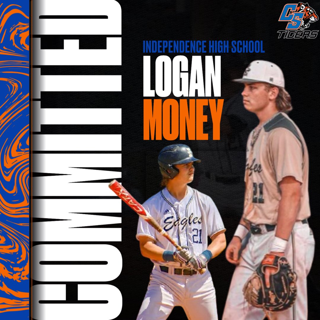 Logan Money (@theloganmoney) on Twitter photo I’m proud to announce my commitment to Chatt State CC to continue my academic and athletic career. I’d like to thank my parents, siblings, and coaches for supporting and believing in me
<a href="/ChattStTigersBB/">Chatt State Baseball</a>
<a href="/wcsIHSbaseball/">Independence Baseball</a> I’m proud to announce my commitment to Chatt State CC to continue my academic and athletic career. I’d like to thank my parents, siblings, and coaches for supporting and believing in me
<a href="/ChattStTigersBB/">Chatt State Baseball</a>
<a href="/wcsIHSbaseball/">Independence Baseball</a>