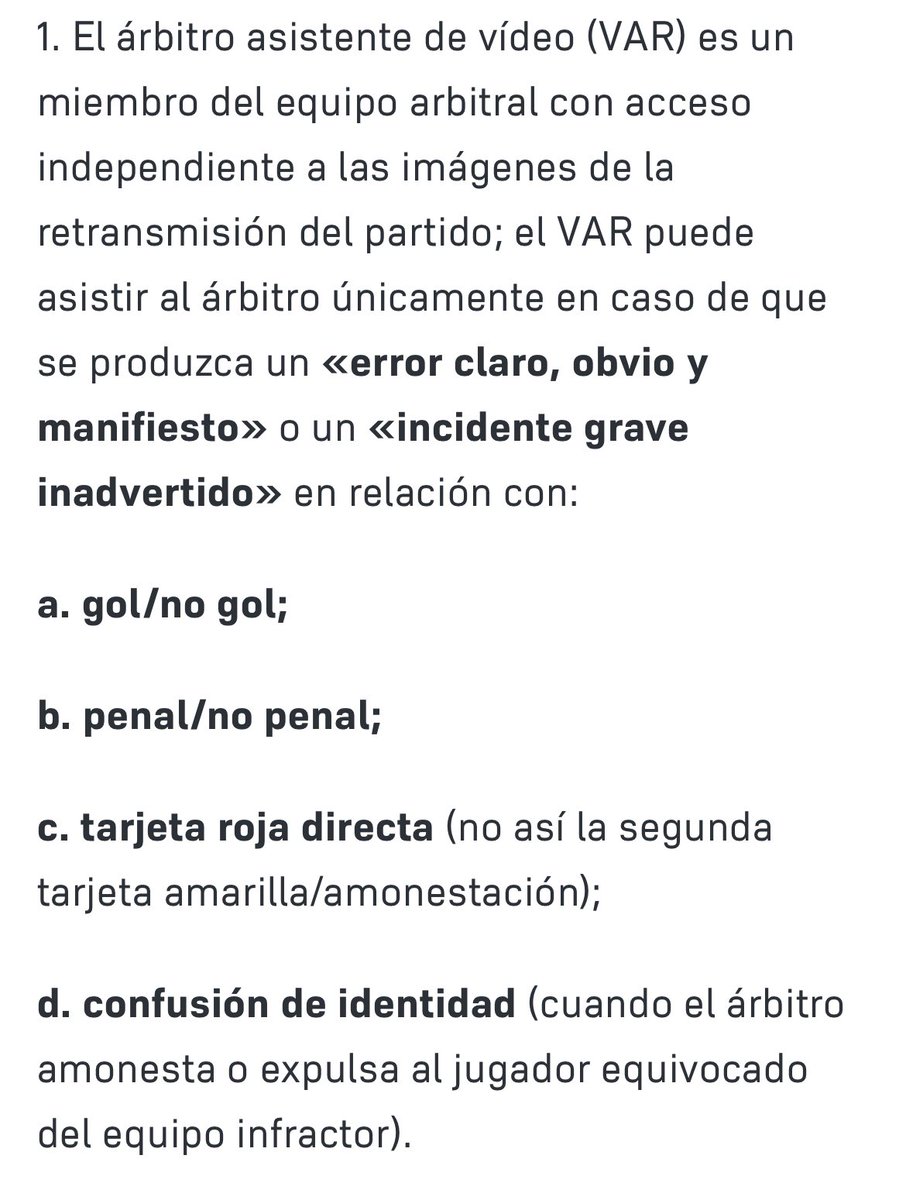 Tomapapa's tweet photo. Leo a colegas y aficionados (Sureños en su mayoría) cuestionando el papel del VAR el penal a favor de 🇻🇪

Diciendo que el VAR “no es para eso”. “Que se usó mal la herramienta”. Incluso, hablan de robo. 

Esto, según la IFAB, es el uso correcto del VAR.

Se usó correctamente. https://t.co/Tfwm8TYI7j