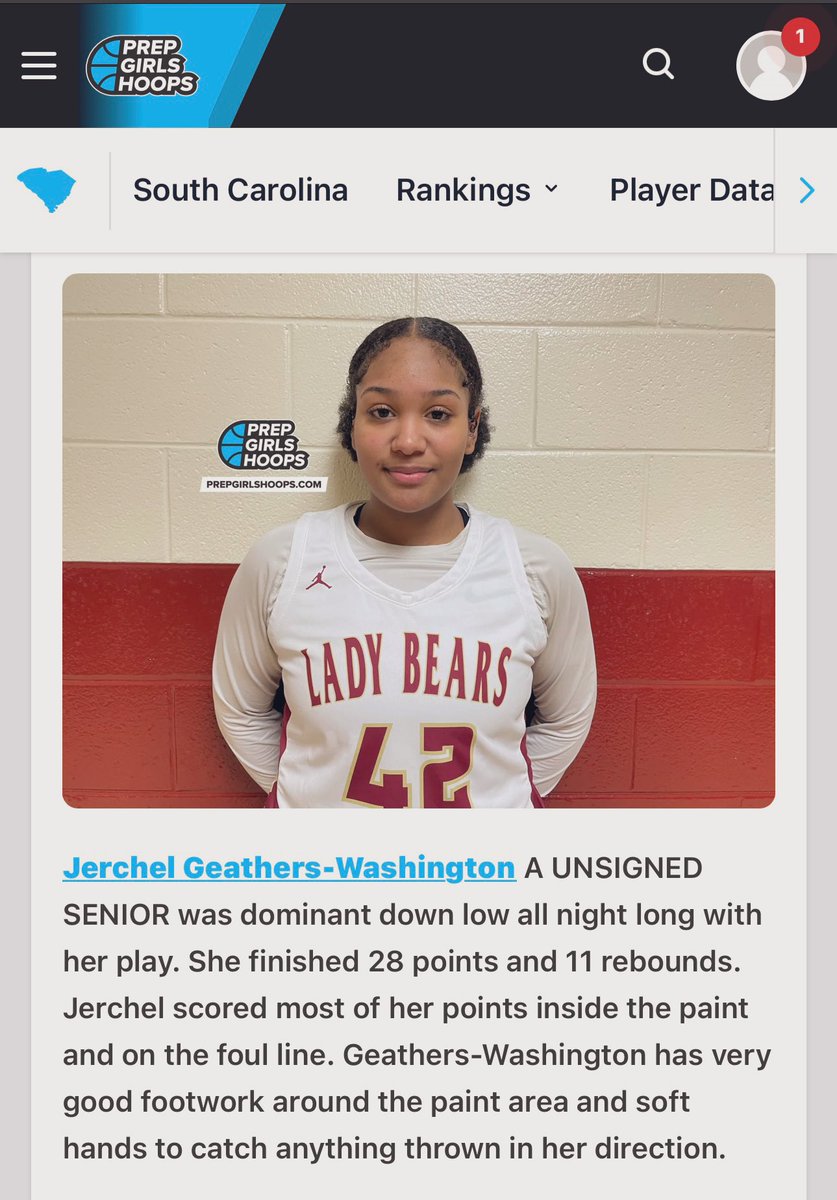 Michelle Geathers tweet media