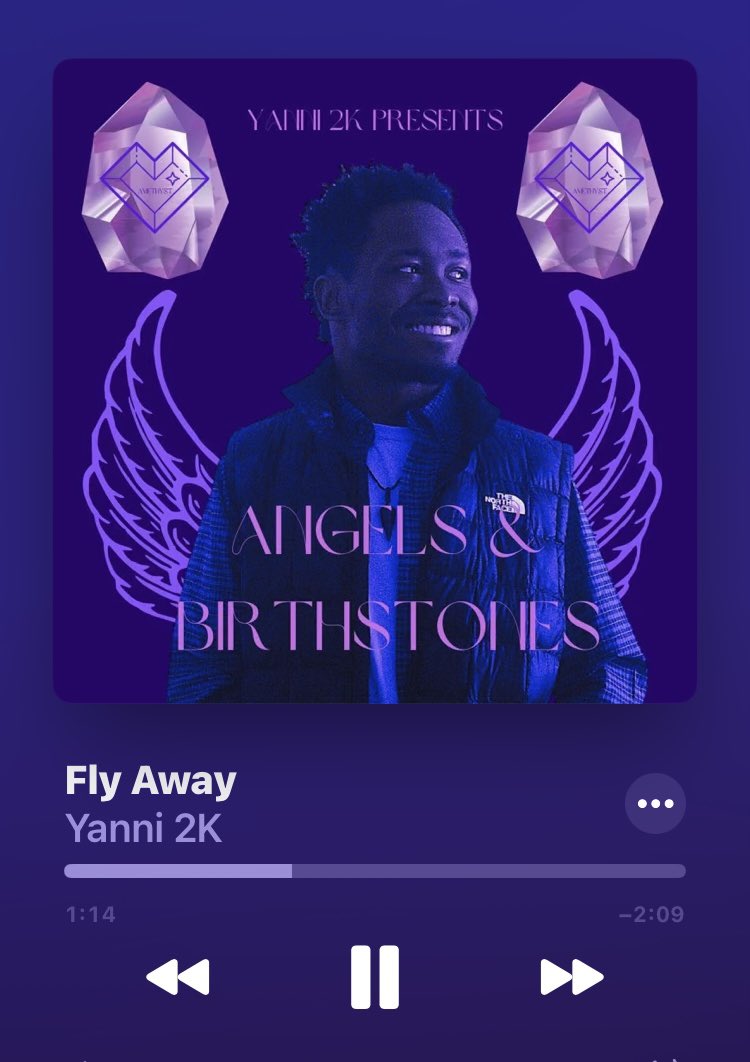 Yanni2kMusic's tweet photo. I see my angels fly, fly awayyyyy!!!! But now I’m all alone to cry and pray 🙏🏿💙✝️🕊️ “ANGELS &amp; BIRTHSTONES” OUT NOW!!! What’s your favorite song from the EP?! 

#flyaway #angelsandbirthstones #angelsfly 
#amethystseason💜 #newepoutnow💿💿

https://t.co/lgmohDQokC https://t.co/DbvNp82KaT