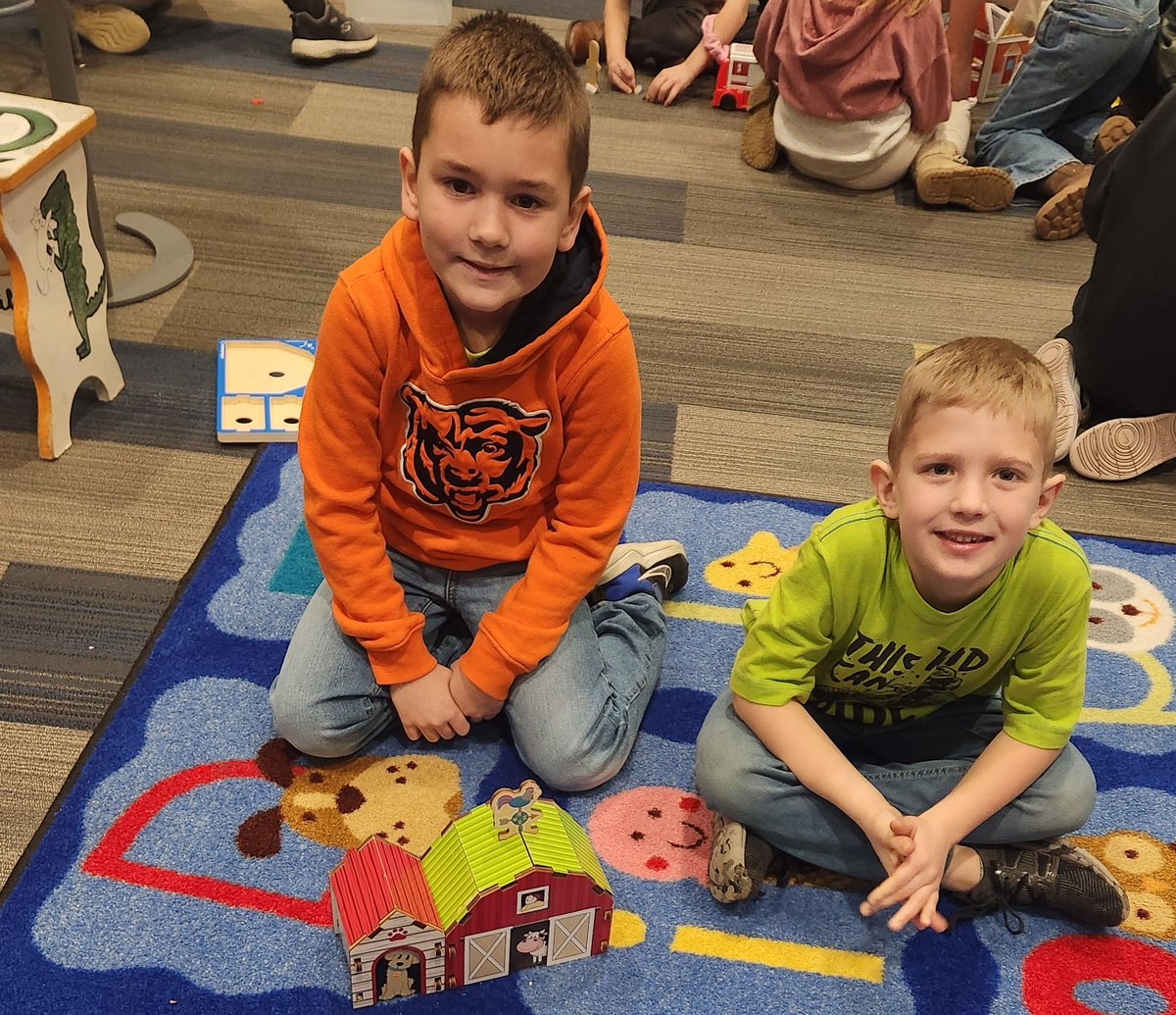 Building in the library.  #wcsflight