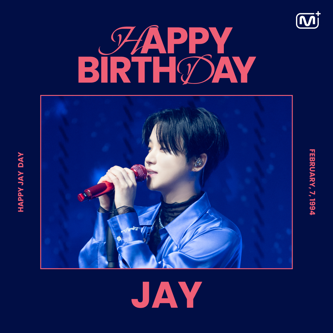 [#MnetPlus] HAPPY BIRTHDAY JAY 💖
Let’s celebrate JAY's birthday together 🎉

생일 축하하러 가기
👉bit.ly/3SwBers

#지나니_생일_축하해
#HAPPY_JAY_DAY
<a href="/iKONIC_143/">iKON GLOBAL iKONIC</a> #김진환