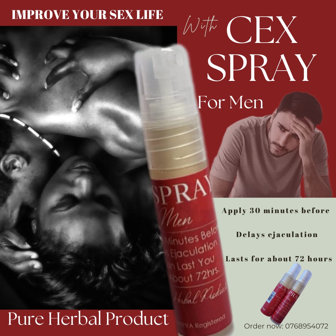 Theee New Way Of Doing Things.CEX SPRAY is the Way to Go.0768954072