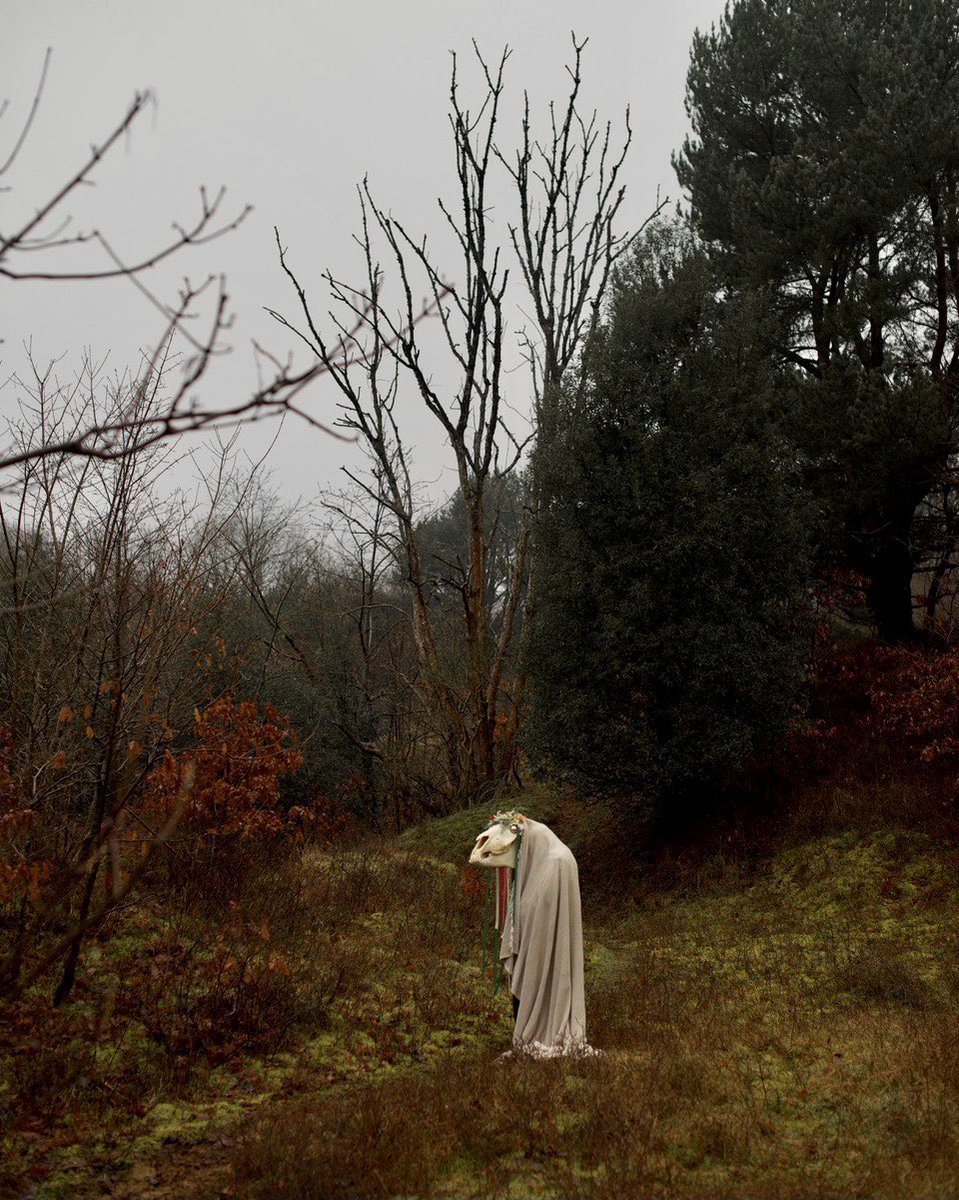 From my latest series, Hark at the Hands of the Clock, which explores the Welsh landscape via the wanderings of the Mari Lwyd.

A short edit can be viewed here: danwoodphoto.com/hark-at-the-ha…