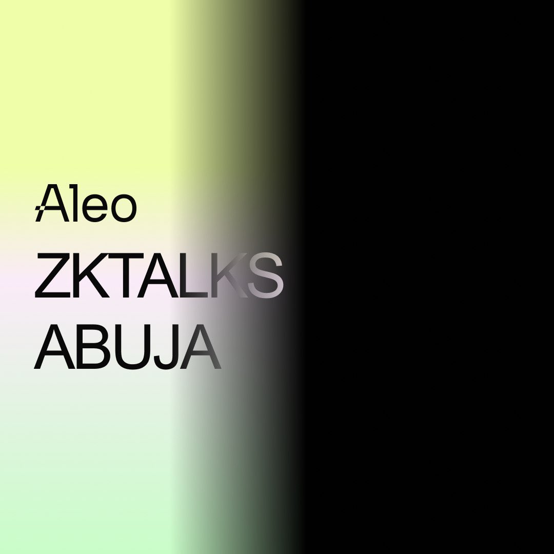 aleo_nigeria's tweet photo. 🎉 Calling all Aleo Nigerian Family and Blockchain Enthusiasts! Dive into the world of cutting-edge blockchain technology at Aleo zkTalk Abuja on February 15, 2024, hosted at the vibrant University of Abuja. 🚀 Join us for a day of insights, networking, and the latest https://t.co/ds4eXWINog