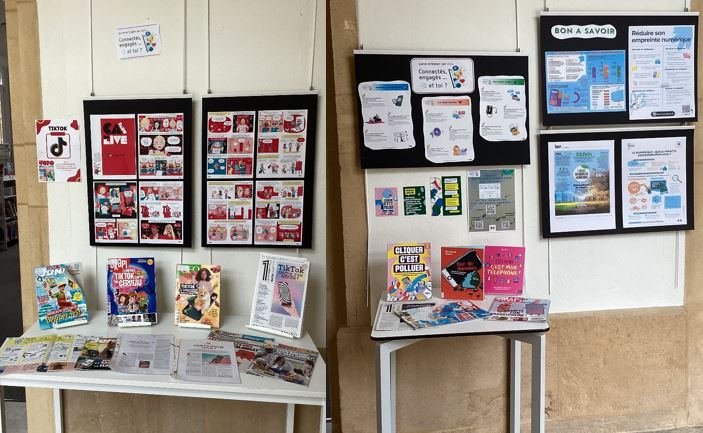 cdijean23's tweet photo. #SaferIntenetDay ça commence aujourd'hui aujourd’hui !
Au 3C de @JeanXXIIIMetz venez découvrir les expos des #profdoc sur Tiktok, notre empreinte numérique... et de nombreux ouvrages sur la thématique. 
👉 Retrouvez tout le programme national sur :  https://t.co/Y266ba16t2 https://t.co/tJXIh0xgFv