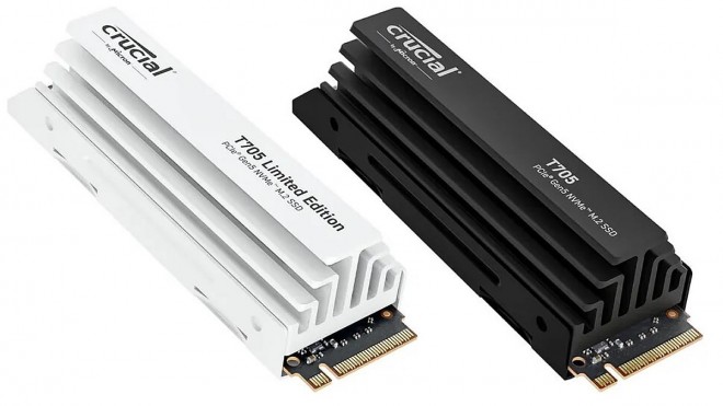cowcotland's tweet photo. #Crucial #T705 : Un SSD Gen 5 qui va bombarder du 14.5 Go/sec... https://t.co/n8oKb4NeGX https://t.co/a9Vx87QozJ