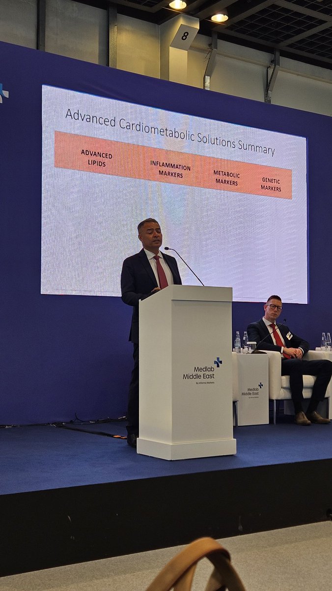 Today at Medlab Middle East 2024, dive into a world of innovation and expertise with workshops hosted by Randox Laboratories !