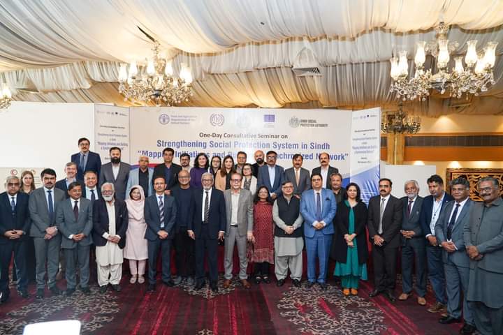 An engaging consultation hosted by @sindhspa on the importance of inclusive social protection. ILO was pleased to join sister agency @FAOPakistan in the conversation.

🇵🇰needs a unified framework to ensure social protection for all, particularly workers in the informal economy.…