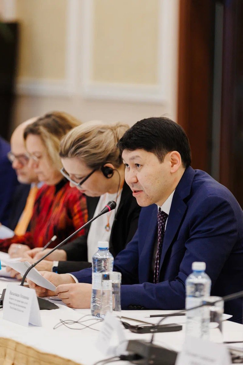 Today UNRC @Friberg_Storey attended @unicefkaz Annual Review meeting organized in cooperation with 🇰🇿Government to assess the joint results achieved in 2023 and discuss program priorities for 2024 #foreverychild