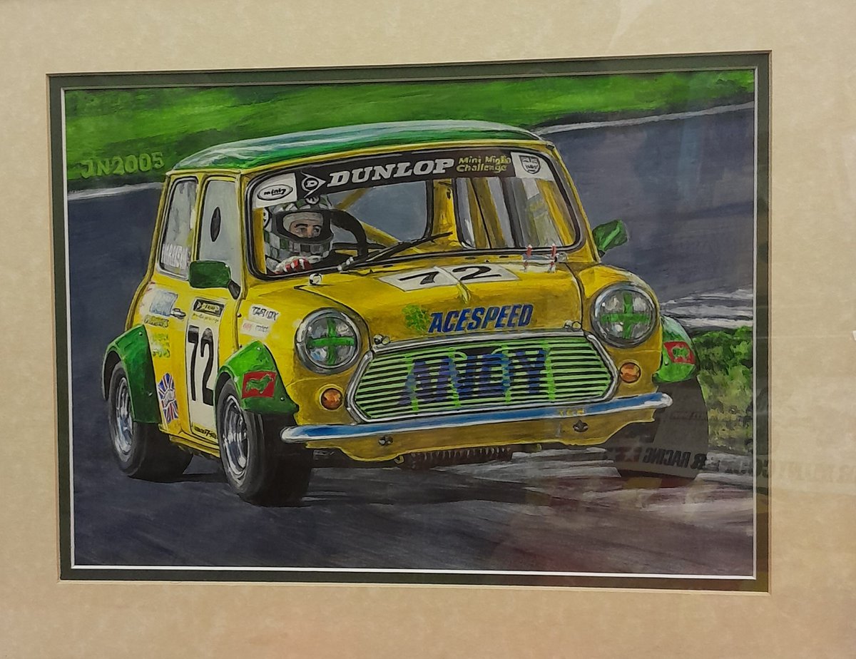 Early artwork of my Miglia and 72 ACE by John Napper...