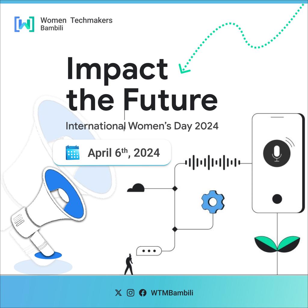 🌟 Ladies, get ready for the tech event of the year! We're thrilled to bring you, our annual International Women's Day on April 6th 2024. 🎉 RSVP to secure your spot and stay tuned for exciting updates! 💪💻 RSVP : gdg.community.dev/e/m422y4/ #ImpactTheFuture #WTMBambili #IWD2024