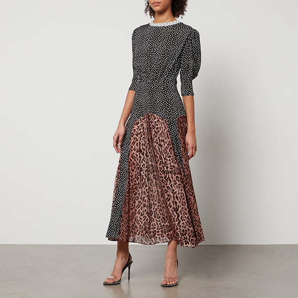 taswiquhonline's tweet image. Rixo Meg Godet Skirt Dress
 #taswiquh
Introducing the #Rixo #Meg #Godet #Skirt #Dress, a captivating #masterpiece from the renowned fashion house. This garment effortlessly combines polka-dot and leopard prints, 
taswiquh.online/product/rixo-m…