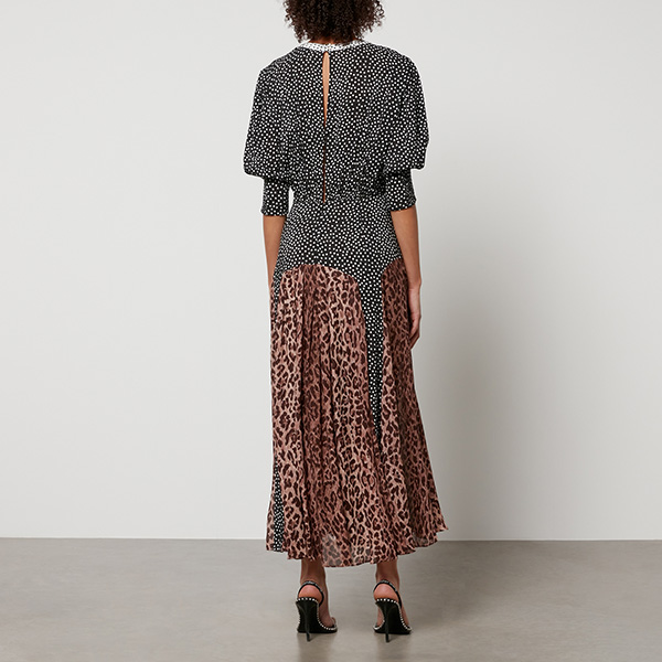 taswiquhonline's tweet image. Rixo Meg Godet Skirt Dress
 #taswiquh
Introducing the #Rixo #Meg #Godet #Skirt #Dress, a captivating #masterpiece from the renowned fashion house. This garment effortlessly combines polka-dot and leopard prints, 
taswiquh.online/product/rixo-m…