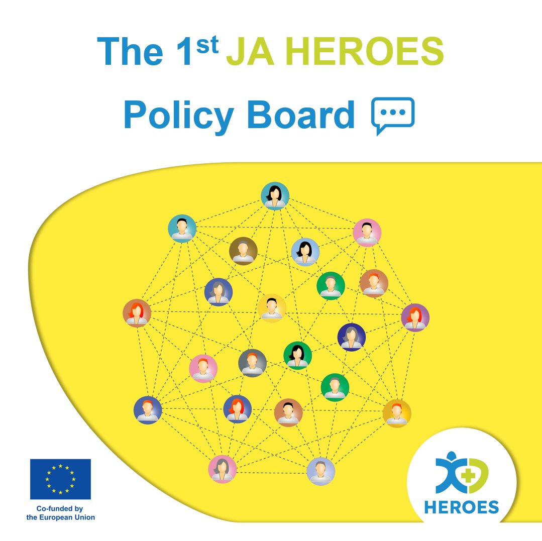 The HEROES Policy Board met for the first time on 23 January 2024. 💬 The PB brings together policy experts from the 19 participating countries to provide input and feedback from their experience as policy makers. 👥 🇪🇺 #EU4Health #HealthUnion 🇪🇺 @EU_Health @EU_HaDEA