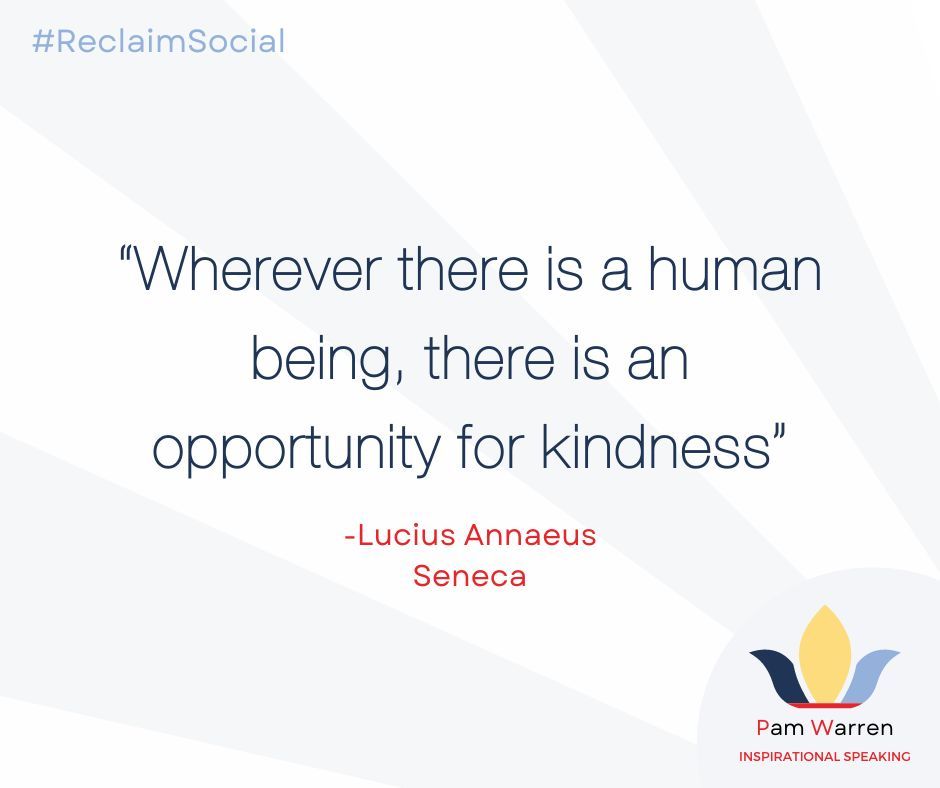 pamwarren06's tweet photo. Have you heard of #ReclaimSocial? It's a movement that seeks to counteract negativity, hate speech &amp; toxicity on social media platforms by promoting kindness, empathy &amp; constructive communication. It encourages users to take a stand against online harassment/ cyberbullying 👍 https://t.co/gSM9w1rwvr