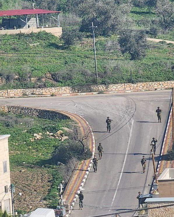 ferozwala's tweet photo. Local sources: Israeli occupation army force storms the town of #Arraba, south of #Jenin

#WestBank #Palestine https://t.co/LSgoVcqlgq