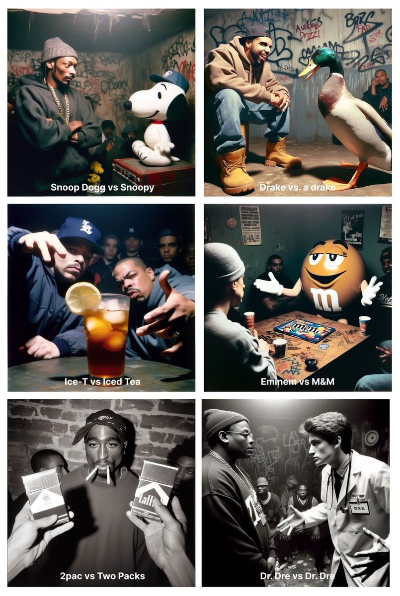 InvestIn_German's tweet photo. AI Art Picture of the Day 🙃

"Rappers Challenge" Source: ShaneKaiGlenn

#SmartInvesting | #EmotionFreeInvesting | #InvestWithAI | #AI

BE PART OF THE SMART INVESTOR COMMUNITY WITH ARBITAI! https://t.co/OlzDdEK5a0

Secure Your Spot in the Financial Future 🤖 https://t.co/CHaaLvGKcP