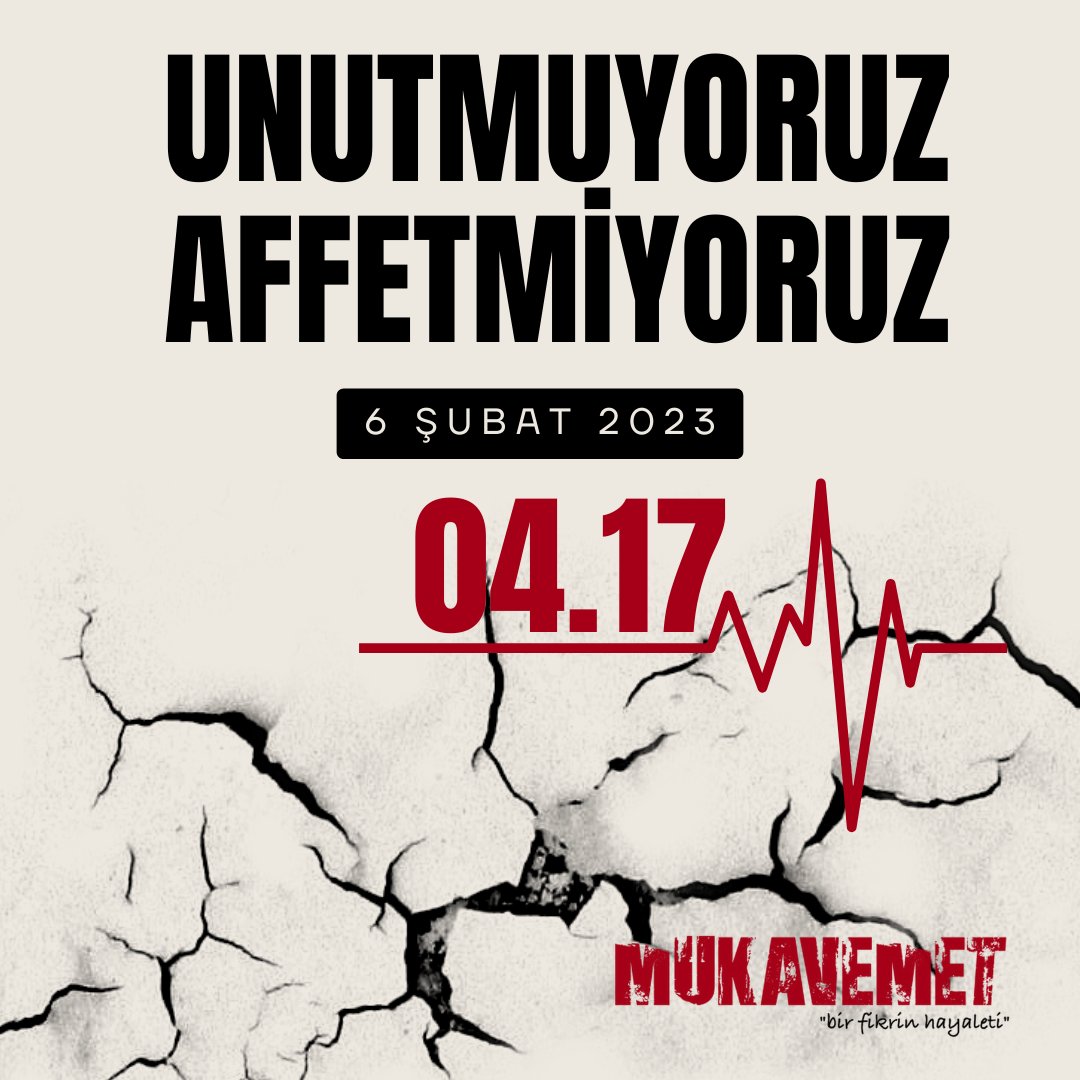 UNUTMUYORUZ! AFFETMİYORUZ! Deprem Değil Bina Öldürür! #6subat2023 #6subat