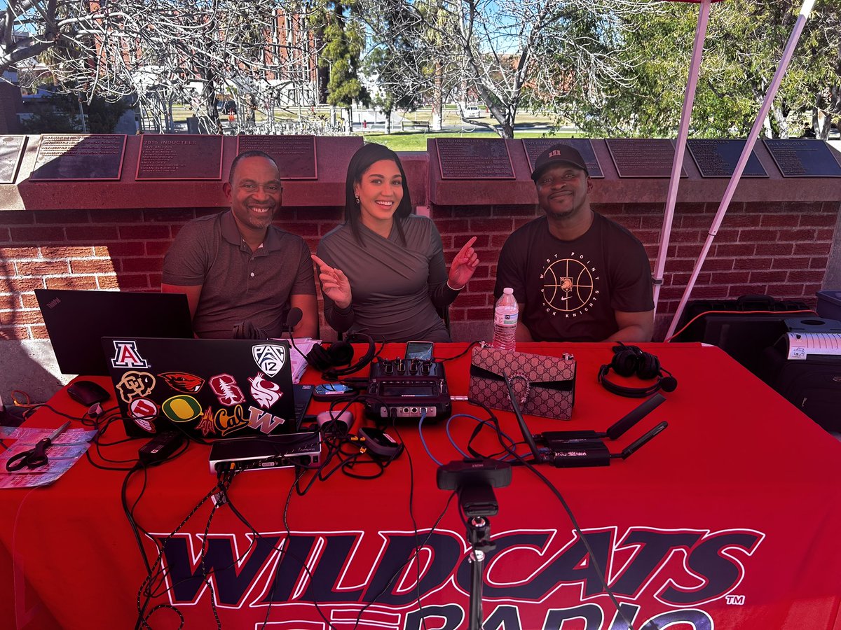 Great to have @Pac12Network analyst & @CUBuffsWBB ‘17 player & ‘18 grad @arianaprather12 (nee Ariana Freeman) join me & @krocdesertstorm Sunday at McKale Center for a break down of #ArizonaWildcats women’s basketball win over #ASUSunDevils. #BearDownArizona #Pac12WBB #ncaaW