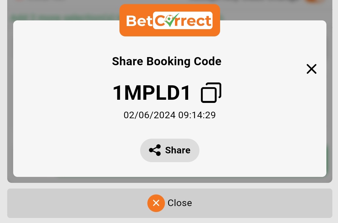 lordvinci_'s tweet photo. Over 1.5 on @BetcorrectNG
Booking code : 1MPLD1
Sign up through the link below
https://t.co/BYL2J2Bi42
#ACkwabaToTheFinal https://t.co/tvkTuu6eFn