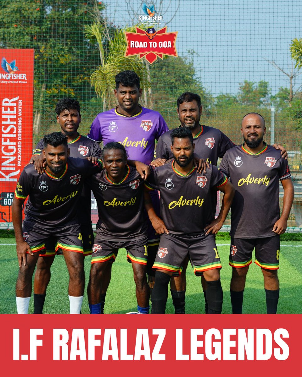FCGoaOfficial's tweet photo. Here are the teams qualified for the knockout stages in the legends category of @kingfisherworld presents #RoadtoGoa ⚽🌴 https://t.co/0QJlEE2DhA