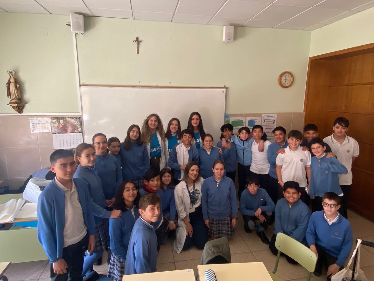 Ayer fue un placer ir a @milagrosamadrid con los chic@s de 6° de primaria 🧬🕵️‍♀️💪🏼 #Conócelas2024 @ASEICAnews