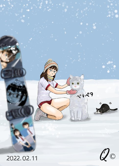 ⛄雪まつりのにうちの「あ～ちゃん雪像🙀」
いかがですか❓ 