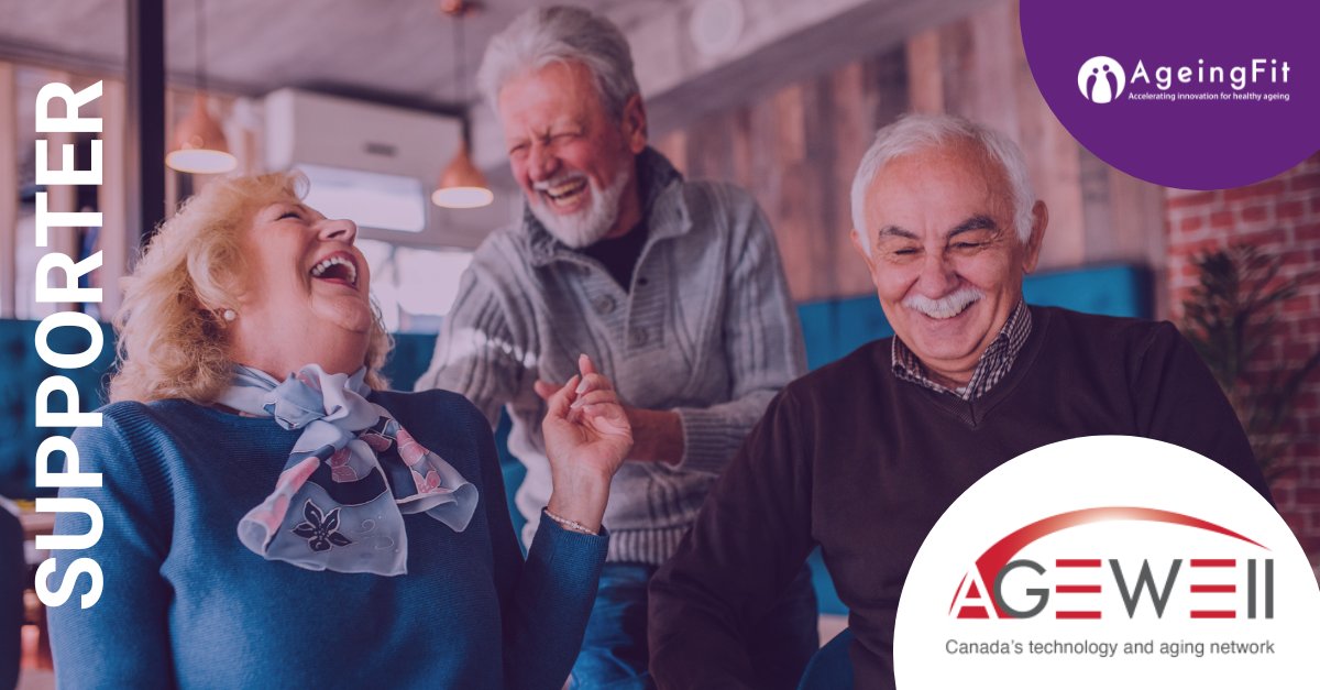 🌟@AGEWELL_NCE is Canada’s technology & aging network. We have mobilized a community of researchers, partner organizations, older adults, caregivers, & future leaders to accelerate the delivery of technology-based solutions that make a meaningful difference in people’s lives.