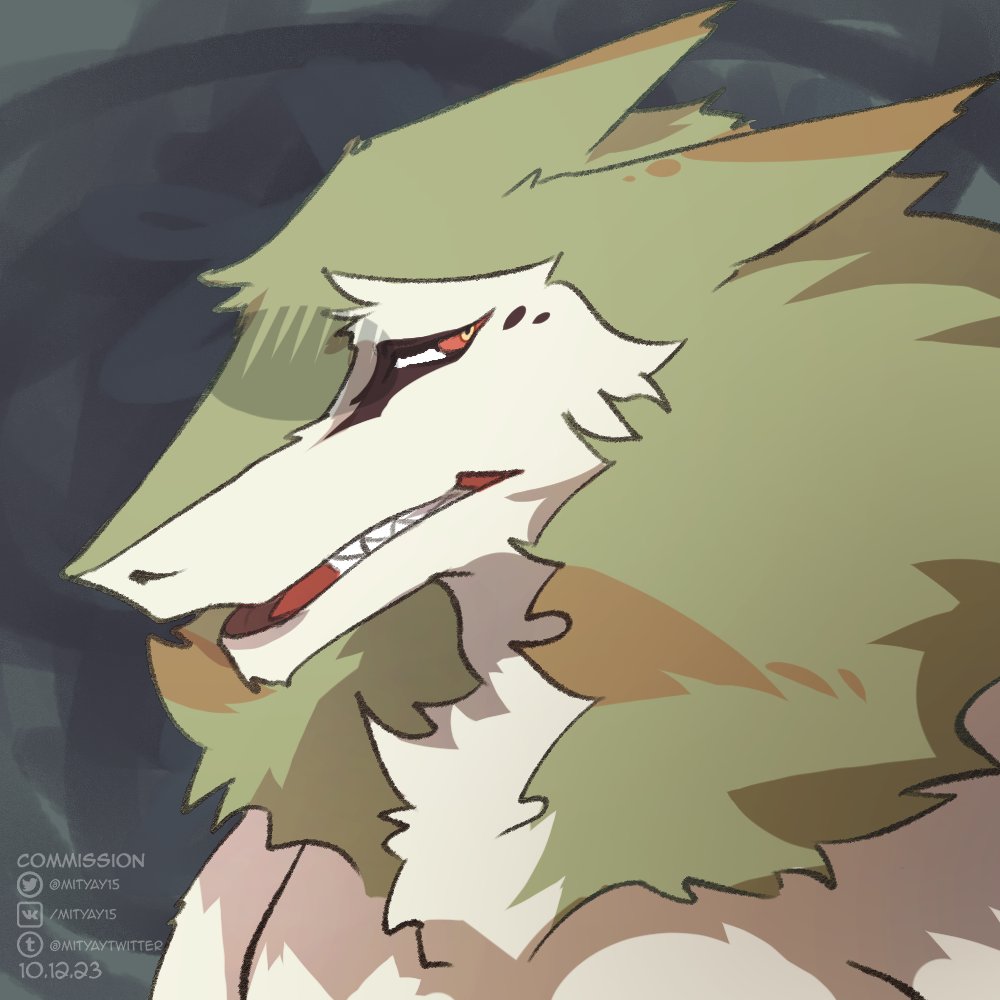 Mityay15's tweet photo. sergal comms shhh

#commissionart #furry #sergal https://t.co/wVBmUT5HD8