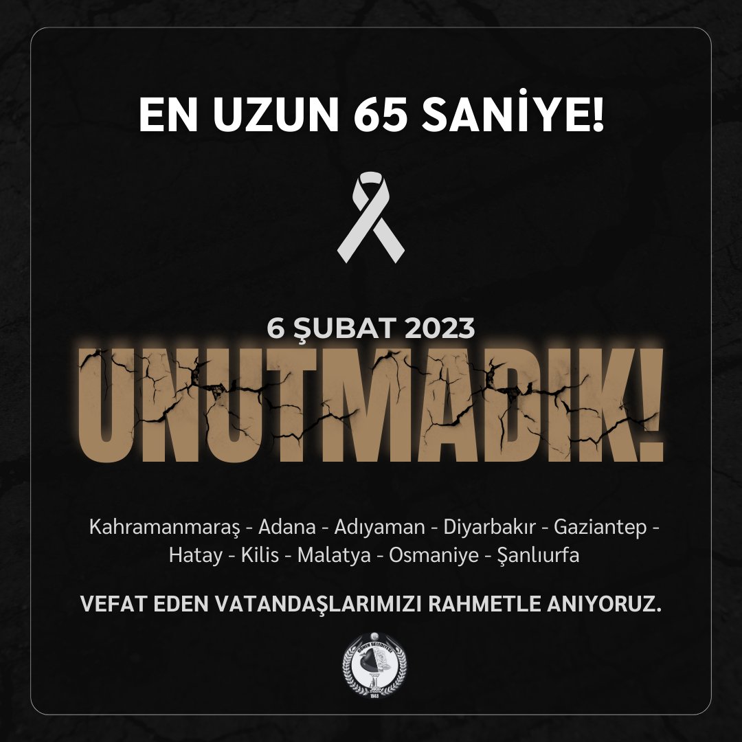 Unutmadık Unutmayacağız.