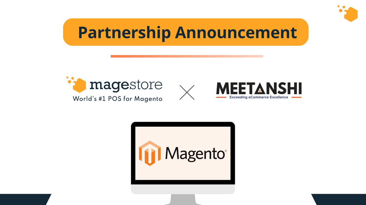 MagestorePOS (@magestorepos) on Twitter photo Kick-starting February with a solid partnership with <a href="/MeetanshiInc/">MeetanshiInc</a> 🎉
With mutual love for #Magento, we aim to unlock new possibilities for Magento merchants to accelerate stores to new heights in 2024.
Stay tuned for exciting updates & resources!
#ecommerce #adobecommerce Kick-starting February with a solid partnership with <a href="/MeetanshiInc/">MeetanshiInc</a> 🎉
With mutual love for #Magento, we aim to unlock new possibilities for Magento merchants to accelerate stores to new heights in 2024.
Stay tuned for exciting updates & resources!
#ecommerce #adobecommerce