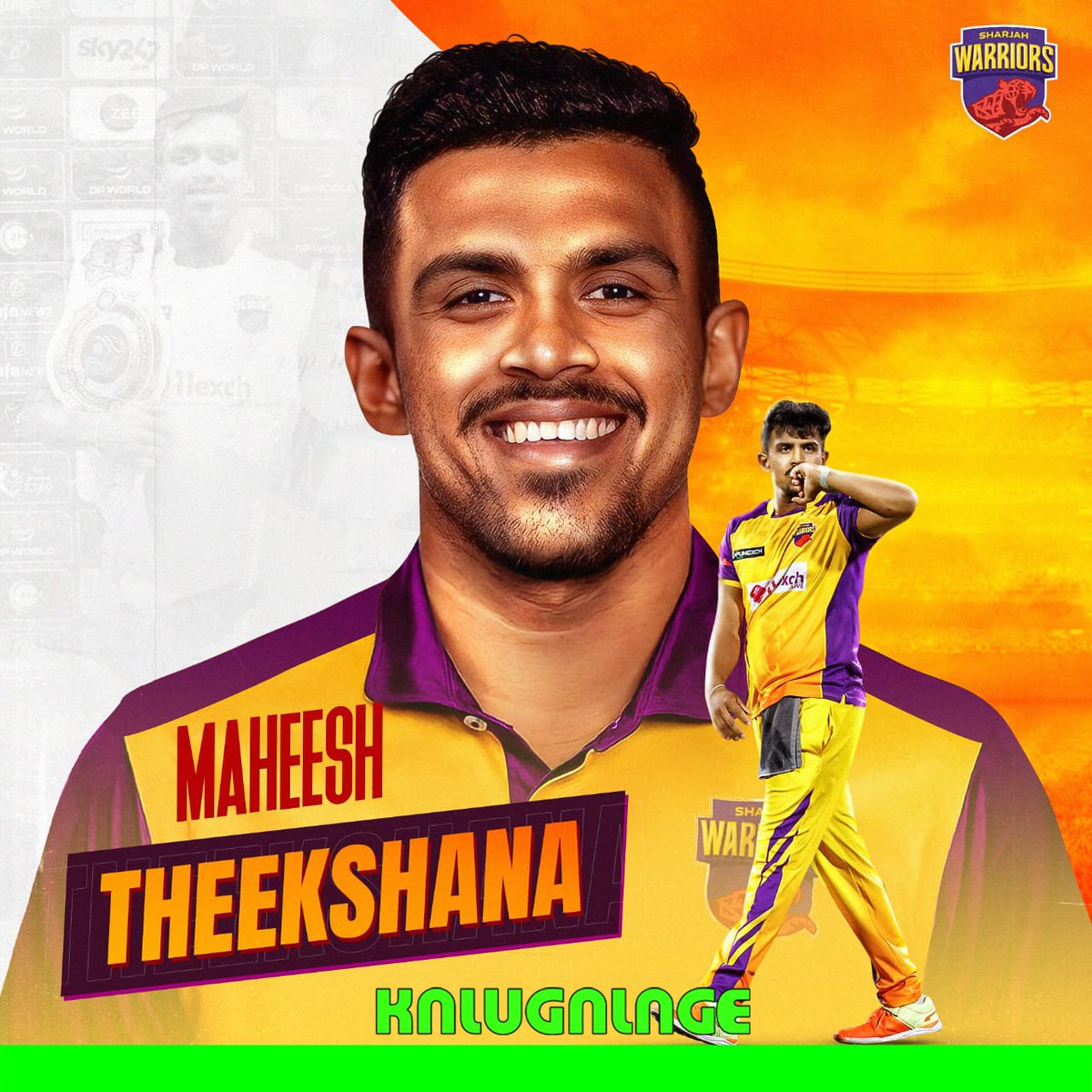 akalugalage's tweet photo. 11 wickets in 8 matches for Maheesh Theekshana 🧢 for Sharjah Warriors in ILT20 , 2024. Job weldone buddy. Thank you Warriors for having him @SharjahWarriors in 2024. 
He Loves wearing Yellow 💛 #MT61 #Yellove 💛 @maheesht61 https://t.co/JZJ55Z0yYD