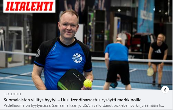 Pickleball Finland tweet media