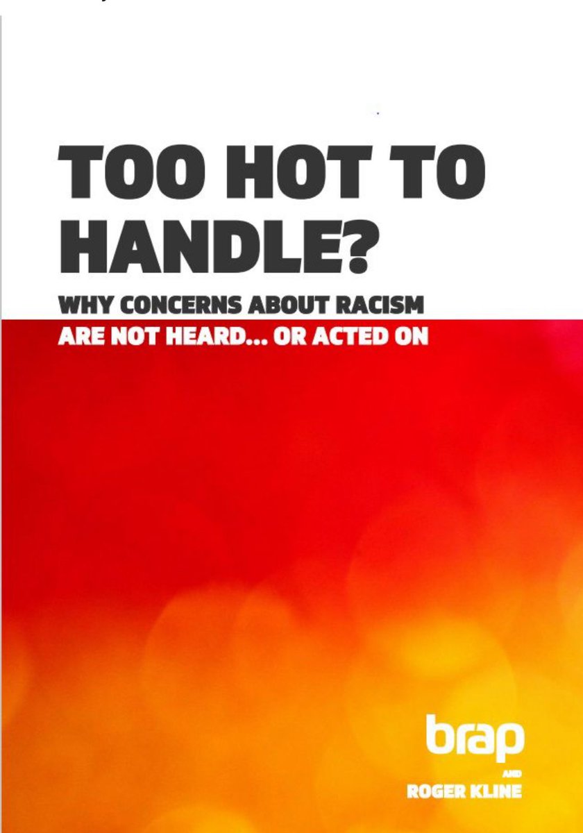 Todays the day that “Too hot to handle? Why concerns about racism are not heard or acted on. Follow @braphumanrights or @rogerkline for the link. #Racism #NHS #THTH