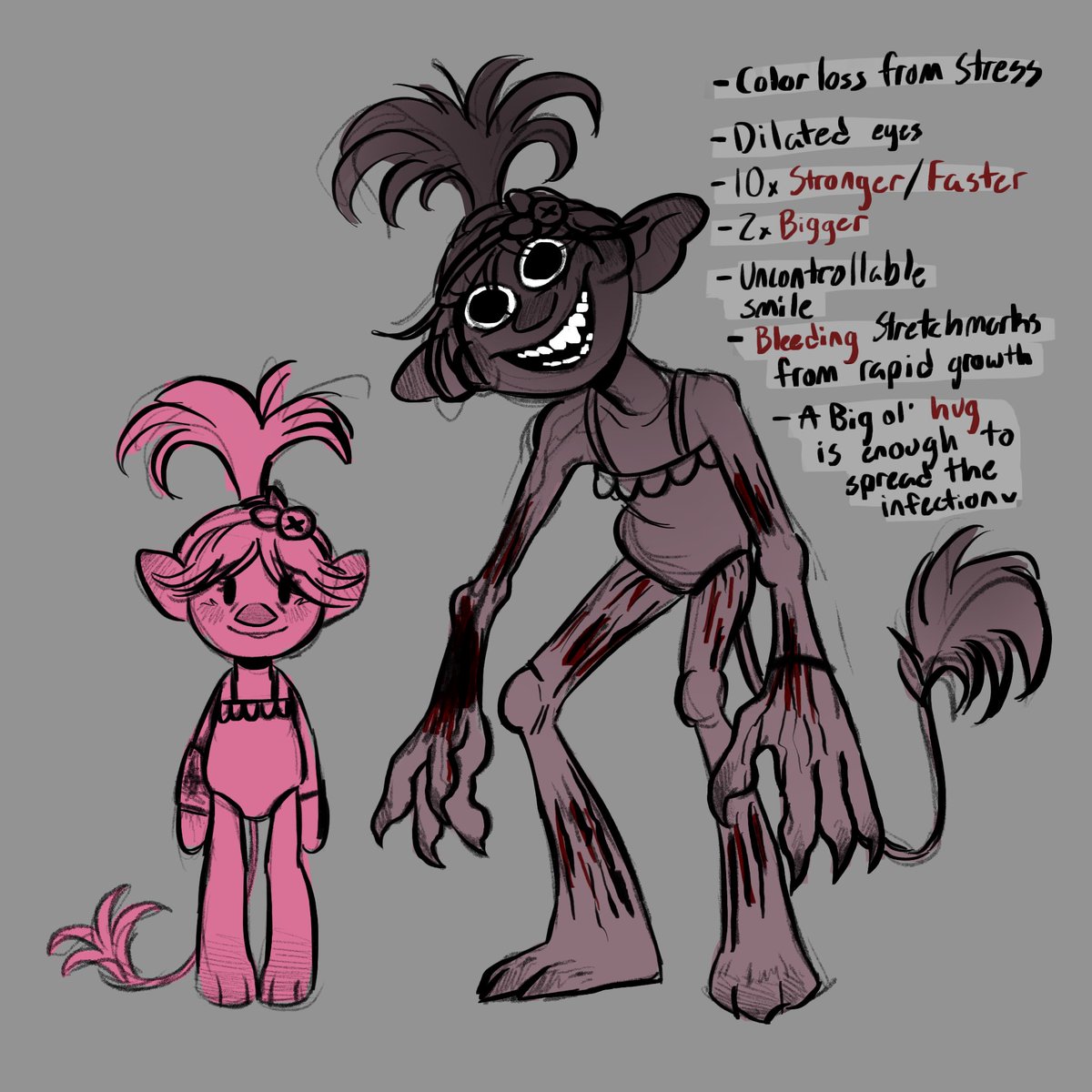 ArtB3rry's tweet photo. Here's some extras I made :)
⚠️EYE CONTACT⚠️
~
~
#trollsinfectionau #infectionau #trollsfanart https://t.co/zmYFNCiAUR