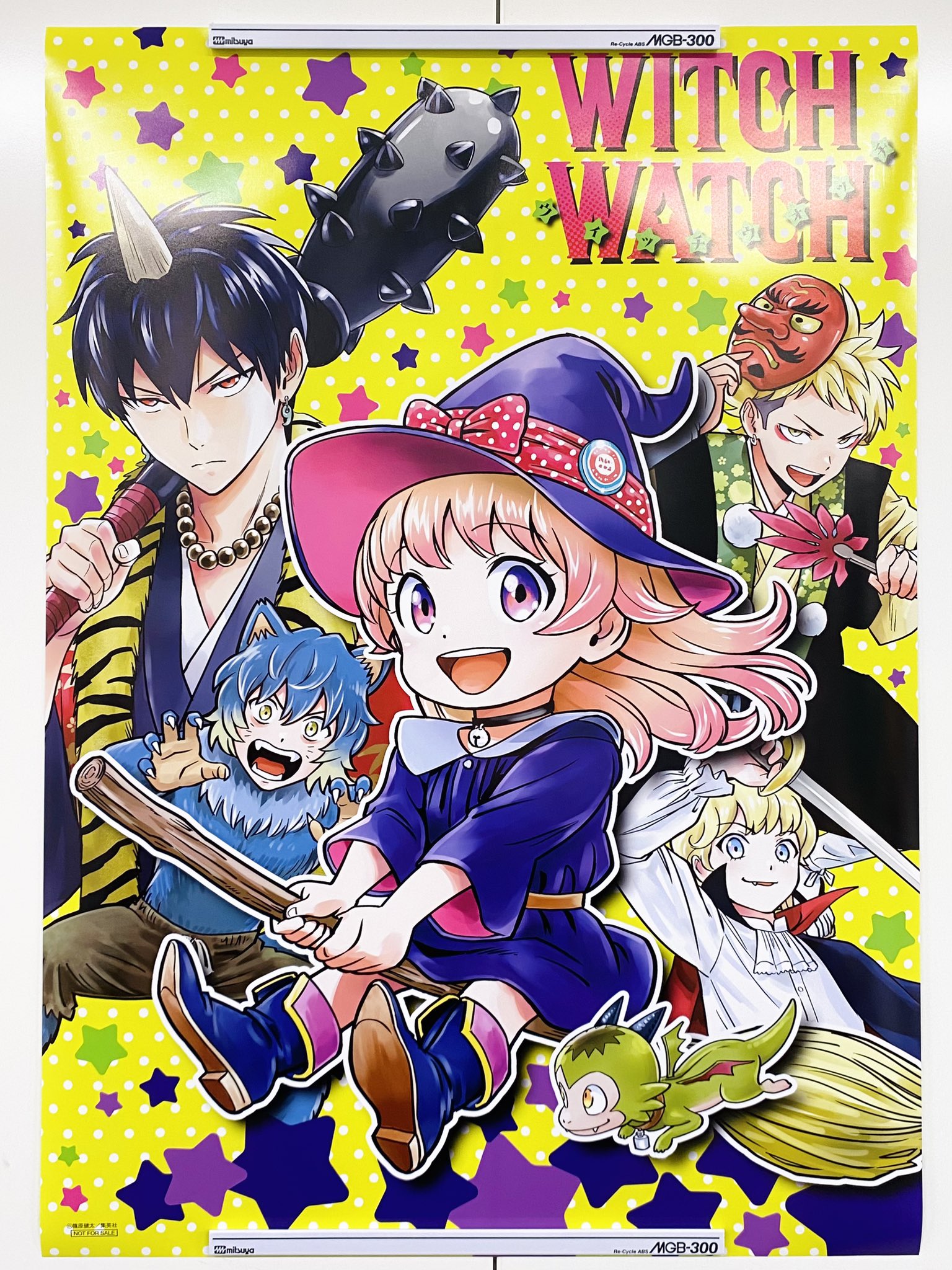 希少品　ジャンプショップ   アクリルプラーク　ポイント　特典　ウィッチウォッチ 希少品 ジャンプショップ アクリルプラーク ポイント 特典