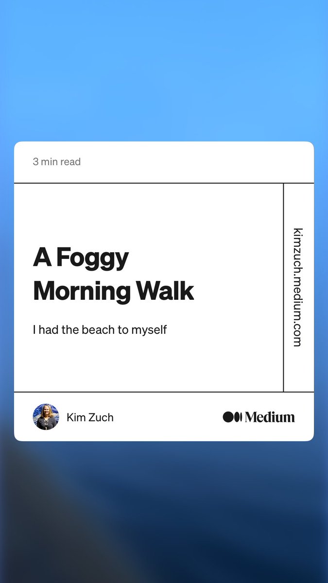 kimclawson2's tweet photo. “A Foggy Morning Walk” by Kim Zuch
https://t.co/gBVYedh1em https://t.co/KH2oZYpJ6P