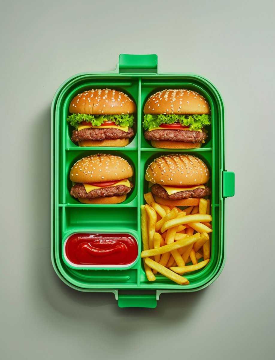 Burger bento

#burger #burgerart #burgerlove #foodart #fastfood #bento