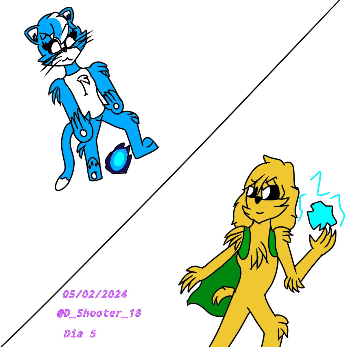 Dia 5 haciendo dibujos sin esfuerzo
Dia 5: Mike VS Akela
Próximamente Dia 6: Exe entrenando a Mike
<a href="/MikecrackYT/">Mikecrack ໒(ᵔᴥᵔ)७</a> #CoMPaS #LPDM #arte #ilustracion