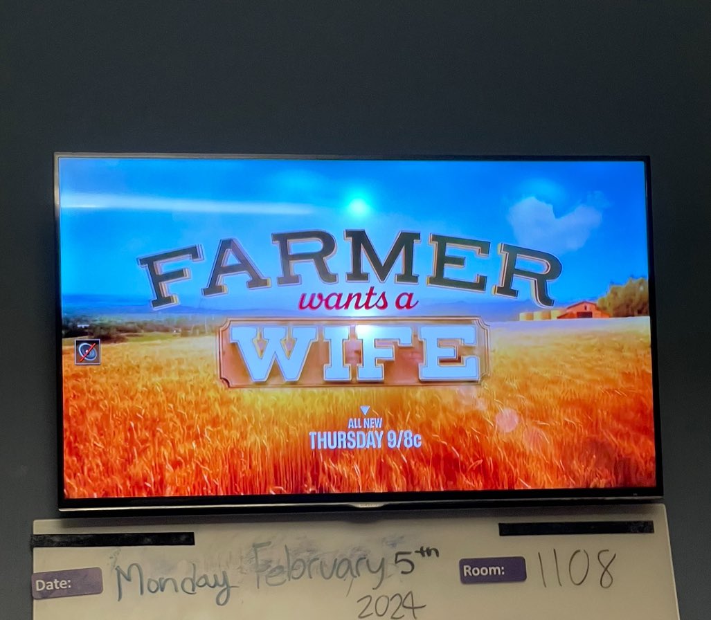 CaneAndCanines's tweet photo. Every time I see a commercial for this show my brain goes “Well I want a single moment’s peace, did the farmer ever think about that?” https://t.co/hn4tmxashe
