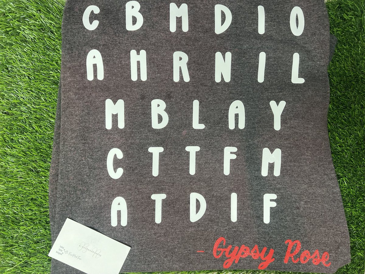 IYKYK 🥰 @GypsyRose_B #SmallBusiness #Cricut #CustomShirt #GypsyRose #CantBringMeDown