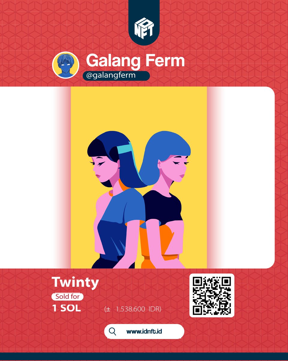 idnft_'s tweet photo. 'Genocide' sold for 3 Tezos by @collatemage
'Twinty' sold for 1 SOL by @galangferm
LFG!
#IDNFT #NFT #CreatorNFT #CreatorSalesofTheWeek #NFTCommunity https://t.co/SHTsTd0Wiy