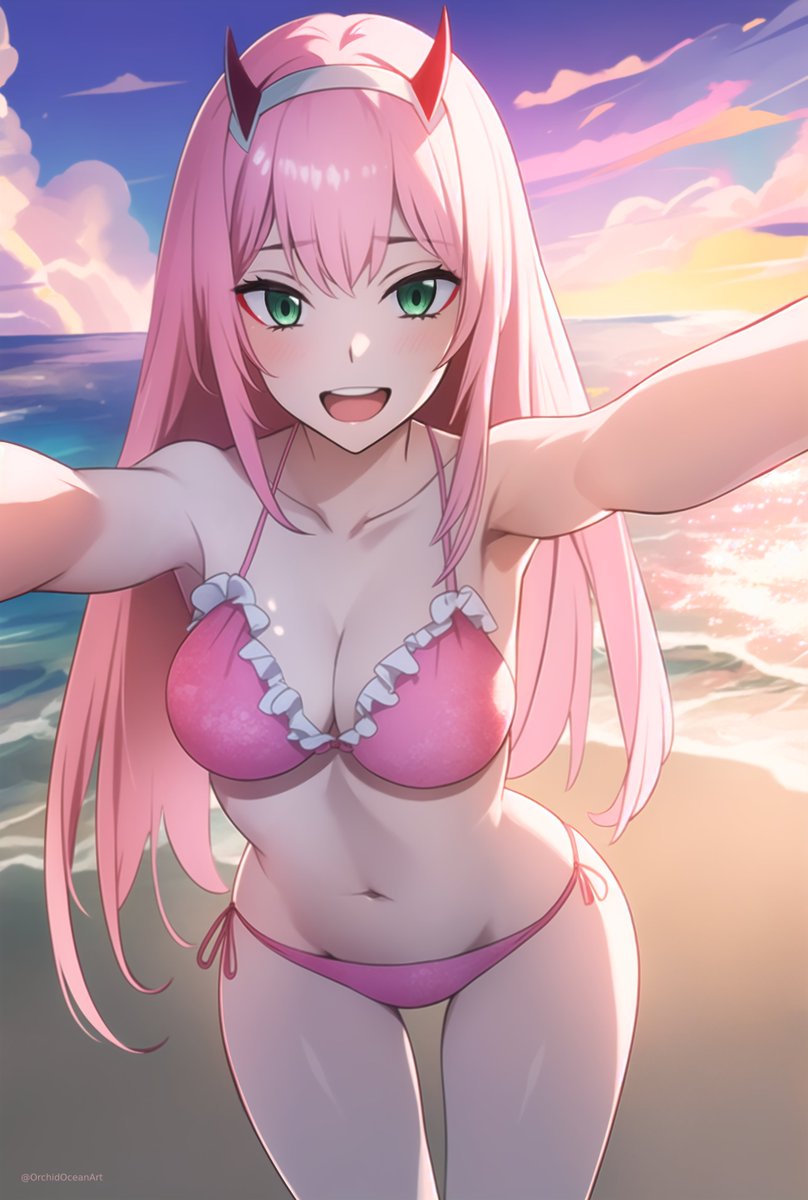 OrchidOceanArt's tweet photo. Zero Two! 🩷

#zerotwo #darlinginthefranxx @hola_bananus https://t.co/7TpoYSbKWg